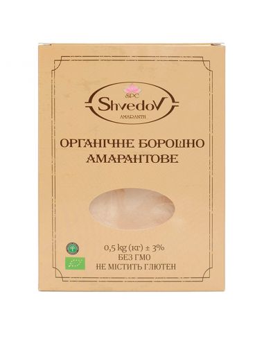 Борошно амаранту, Shvedov, 500г