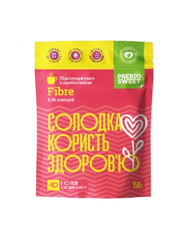 Підсолоджувач столовий "Файбер",Prebiosweet, 150г