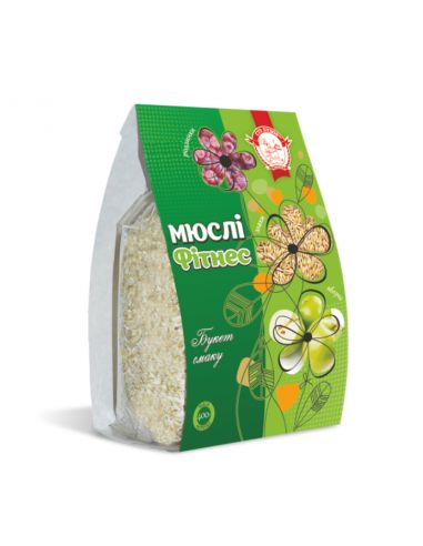 Мюслі Фітнес з яблуком, Сто пудов, 400г