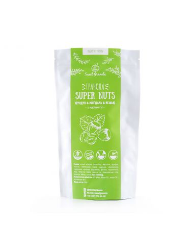 Гранола Super Nuts Nutrition, Sweet Granola, 300г