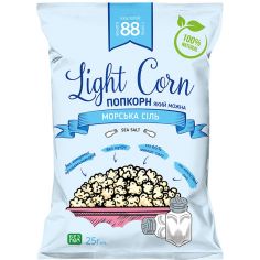 Попкорн морська сіль, Light Corn, 20г