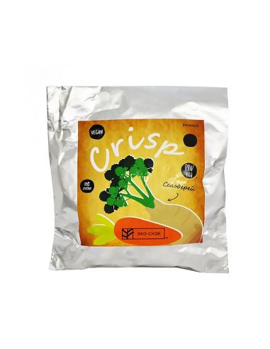 Хрустики Crisp "Морква-селера", Еко-Снек 150г