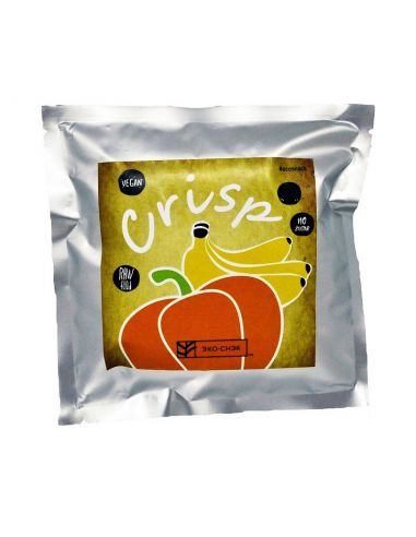 Хрустики Crisp "Гарбуз-банан", Еко-Снек, 150г.