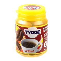 Цукерки жувальні зі смаком Кави, Tygge, 70г