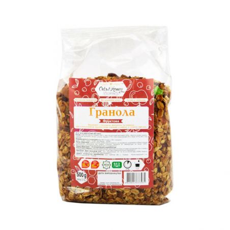 Гранола фруктова, O&H, 500г