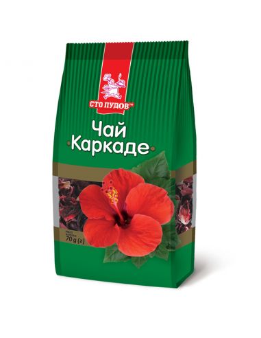 Чай "Каркаде", Сто Пудов, 70г