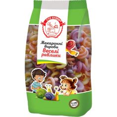 Макарони "Веселі равлики", Сто Пудов, 180г