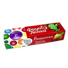 Пастила вишенька, Фрутомінка, 25г