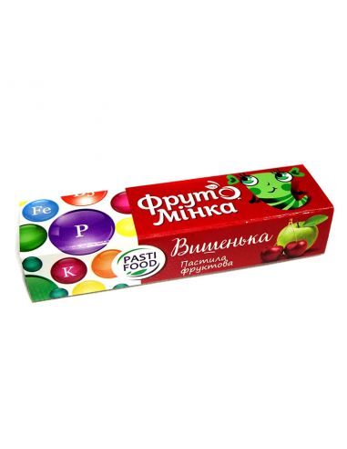 Пастила вишенька, Фрутомінка, 25г