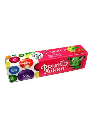Пастила полуничка, Фрутомінка, 25г