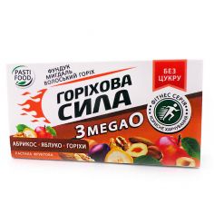 Пастила яблуко-абрикос, Горіхова Сила, 50г