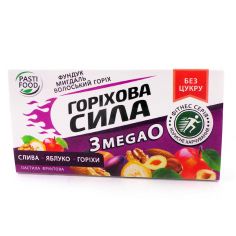 Пастила яблуко-слива, Горіхова Сила, 50г