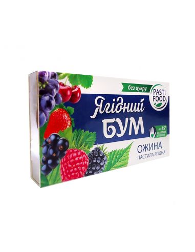 Пастила ожина, Ягідний Бум, 50г
