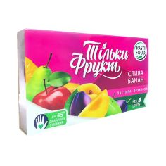 Пастила слива-банан, Тільки Фрукт, 50г