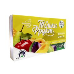Пастила яблуко-банан, Тільки Фрукт, 50г