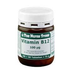 Вітамінін B-12 у таблетках, The Nutri Store, 100мг