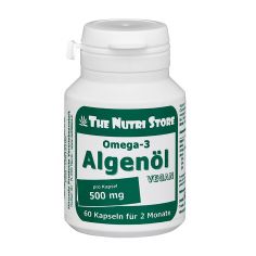 Омега-3, масло з водоростей, веган, The Nutri Store