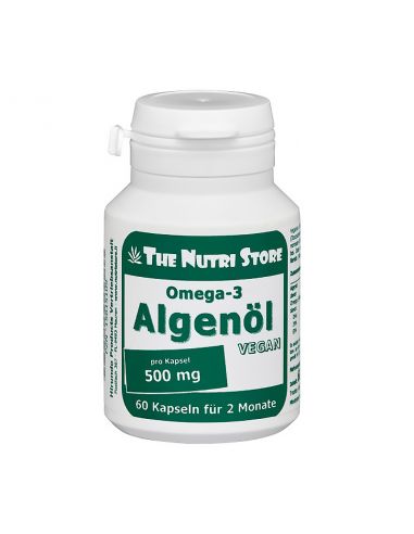 Омега-3, масло з водоростей, веган, The Nutri Store
