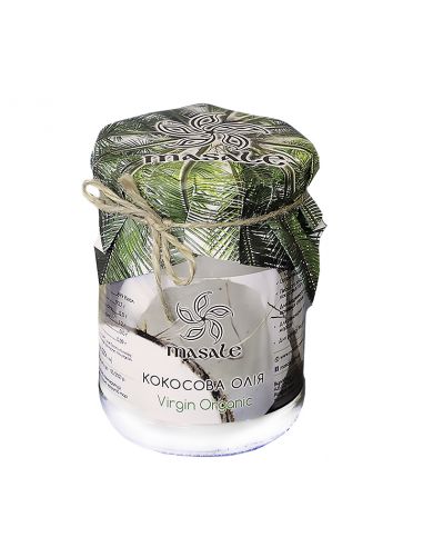 Масло кокосове, Masale, б.стекло, Virgin Organic, 200мл
