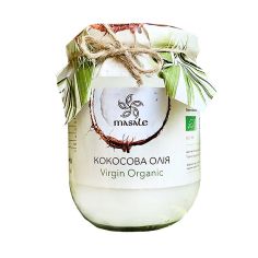 Масло кокосове, Masale, б.стекло, Virgin Organic, 900мл