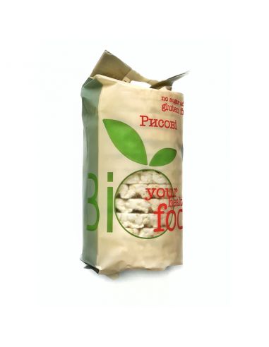 Хлібці хрусткі рисові, Biofood, 100г