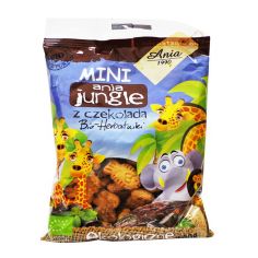 Печиво з шоколадом "Mini Zoo", Bio Ania, 100г.