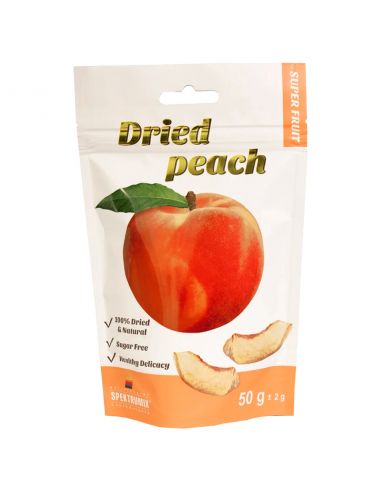 Скибочки персика, Spektrumix, 50г