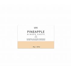 Цукерки Ginger shots PINEAPPLE, Ponko, 48г