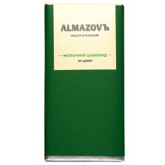 Шоколад молочний, ALMAZOVЪ, 80 г