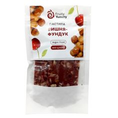 Пастила вишня-фундук, Fruity Yummy, 40г