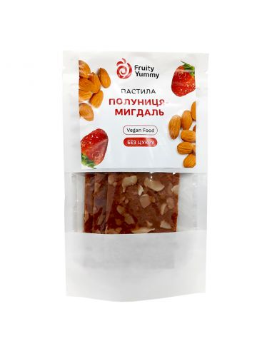 Пастила полуниця-мигдаль, Fruity Yummy, 40г