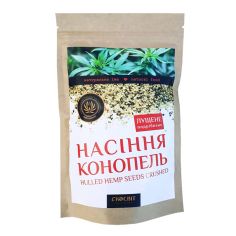 Насіння конопель лущене подрібнене, Екосвіт 200г