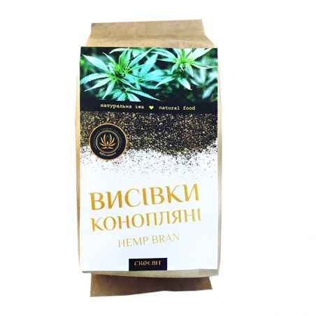 Висівки конопляні, Екосвіт, 500г