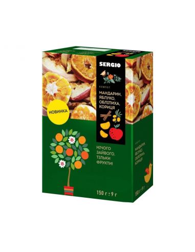 Компот "Мандариновий", ТМ Serjio, 150 г