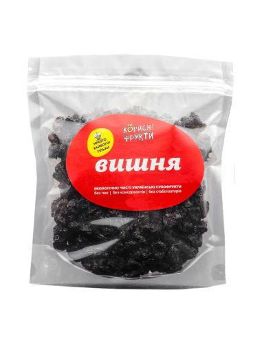 Вишня сушена з кісточкою, ТМ Serjio, 200 г