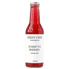 Комбуча Berries, Green Chef, 220мл