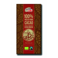 Шоколад темний 100% какао, Sole, 100г.