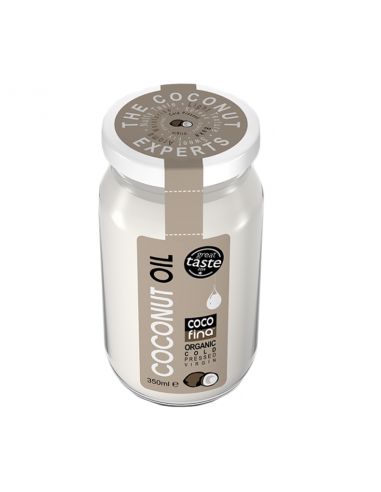 Масло кокосове органічне, Cocofina, 350гр