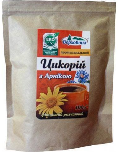 Напій розчинний Цикорій з арніки, Верховина, 100г