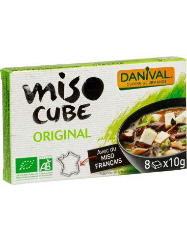 Кубик для приготування супа-місо Danival, 10 г (один кубик)