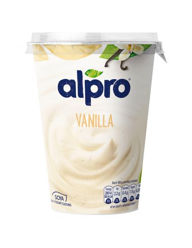 Йогурт соєвий ваніль, Alpro, 500г.