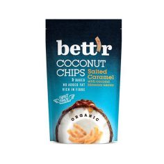 Чіпси кокосові з солоною карамеллю, Bett'r, 40г