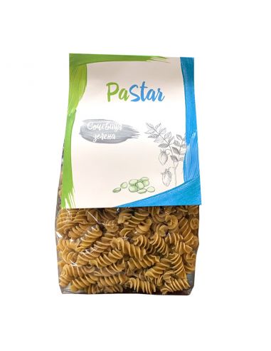 Макарони із сочевиці зеленої (спіраль), PaStar, 350г
