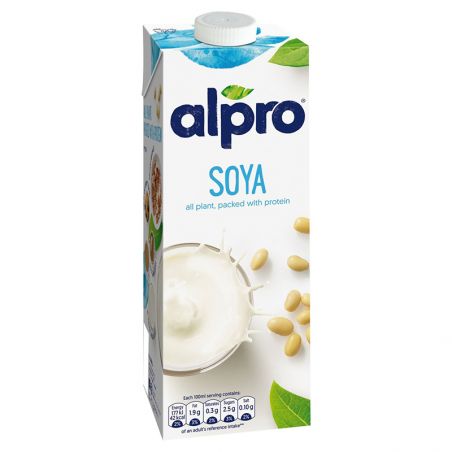 Молоко соєве натуральне, Alpro, 1000мл