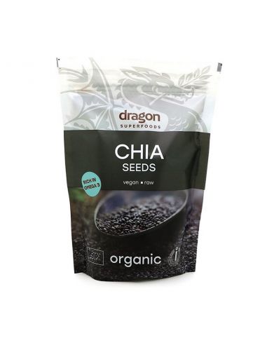 Насіння чіа органічні, Dragon Superfoods, 200г