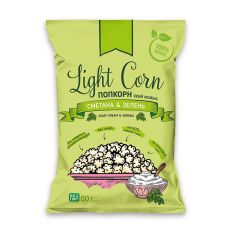 Попкорн сметана & зелень, Light Corn, 60г