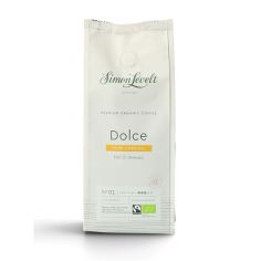 Кава смажена з кофеїном мелена Дольче Арабіка, Simon Levelt. 250 г
