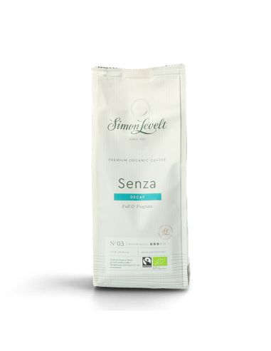 Кава смажена мелена без кофеіну Senza, Simon Levelt, 250г