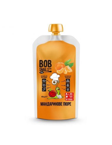 Пюре мандаринове, Равлик Боб, 400г