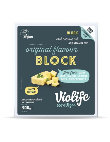 Сир твердий класичний блок, Violife, 400г